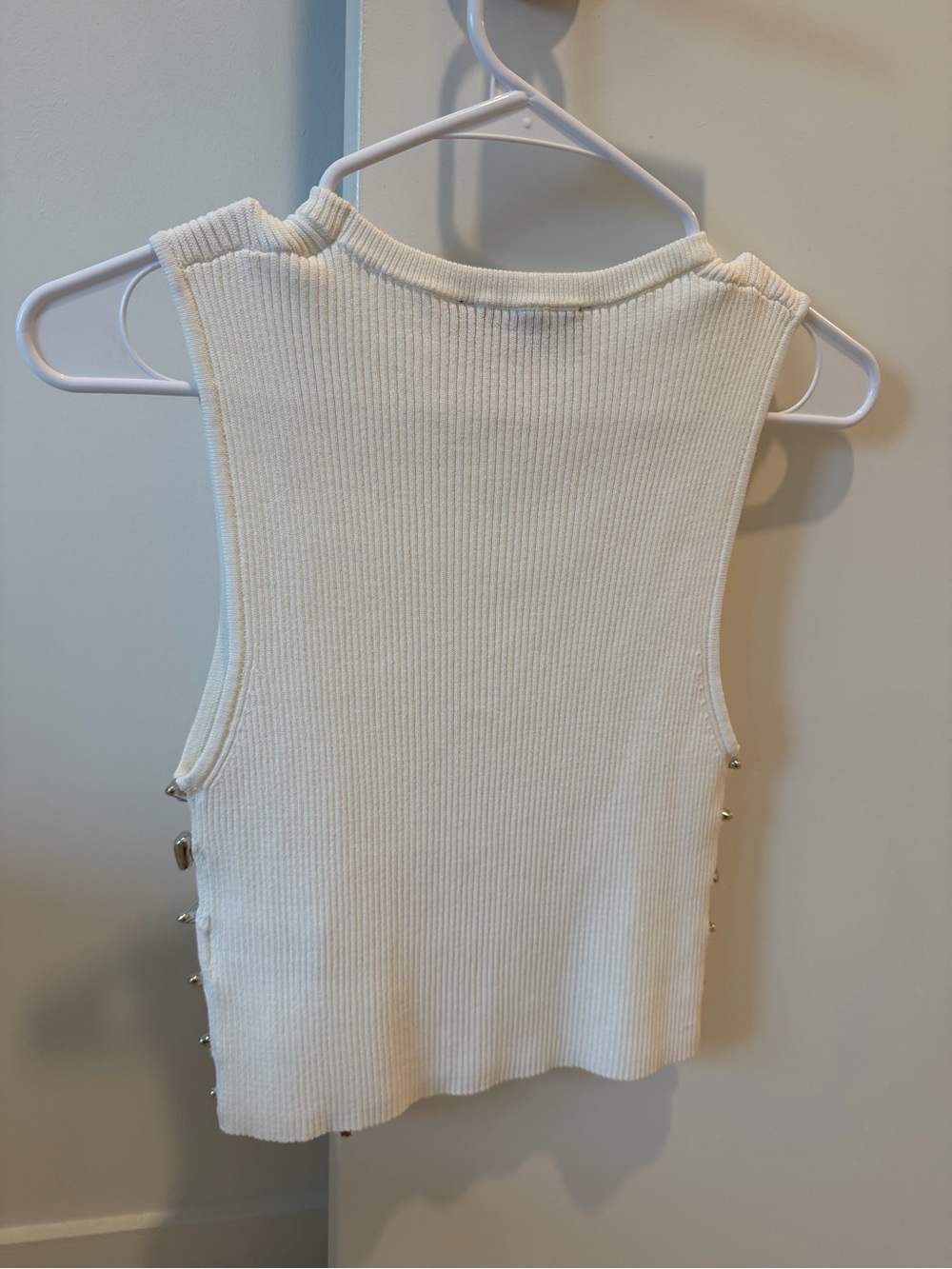 ZARA Ribbed Knit Tank Top - Picture 4 of 5